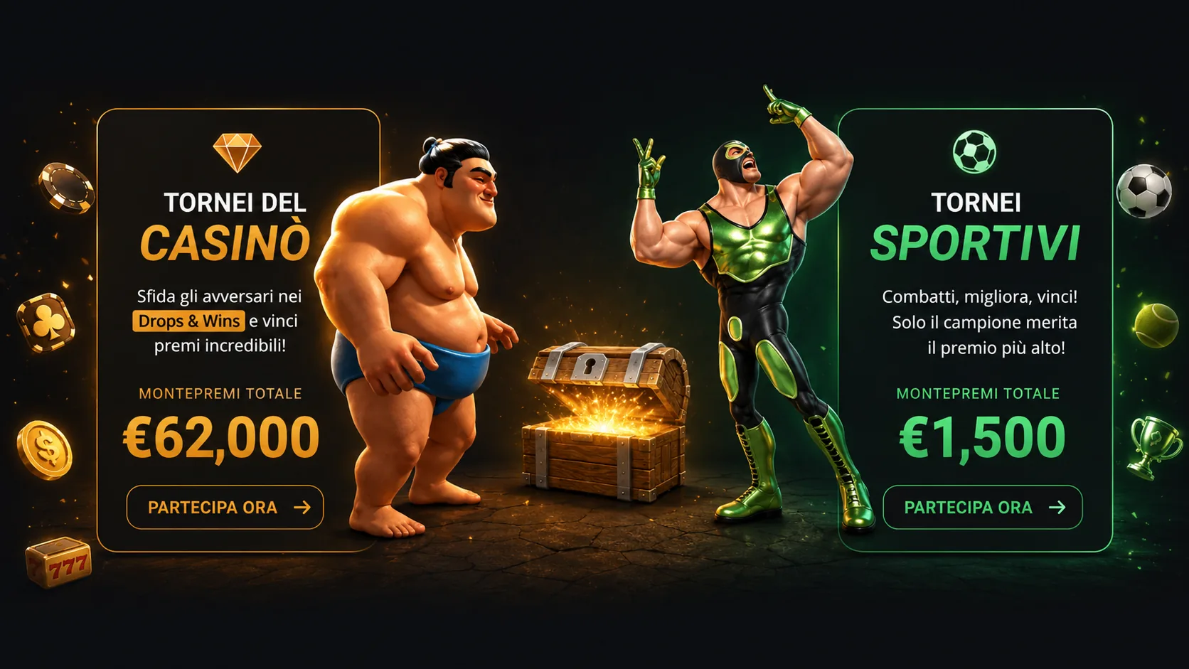 Offerta bonus ExciteWin Casino in italiano